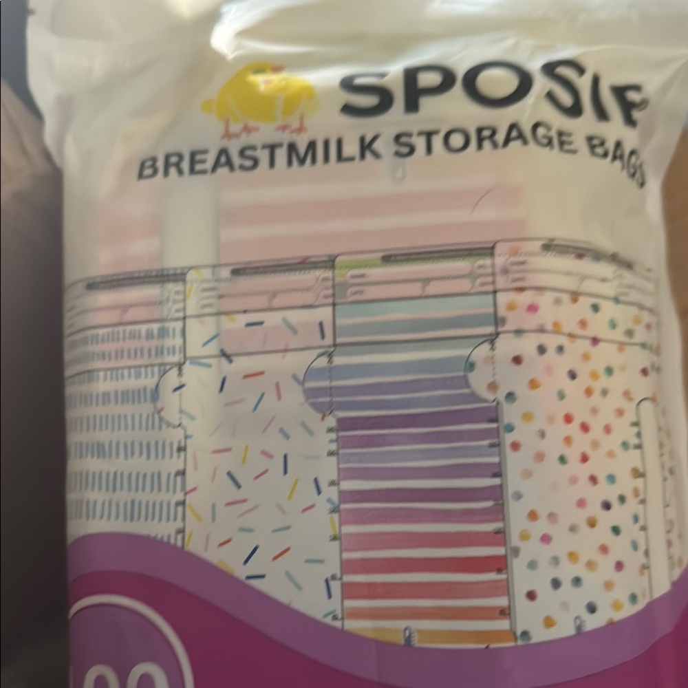 Breastmilk Storage Bags - Multicolor
